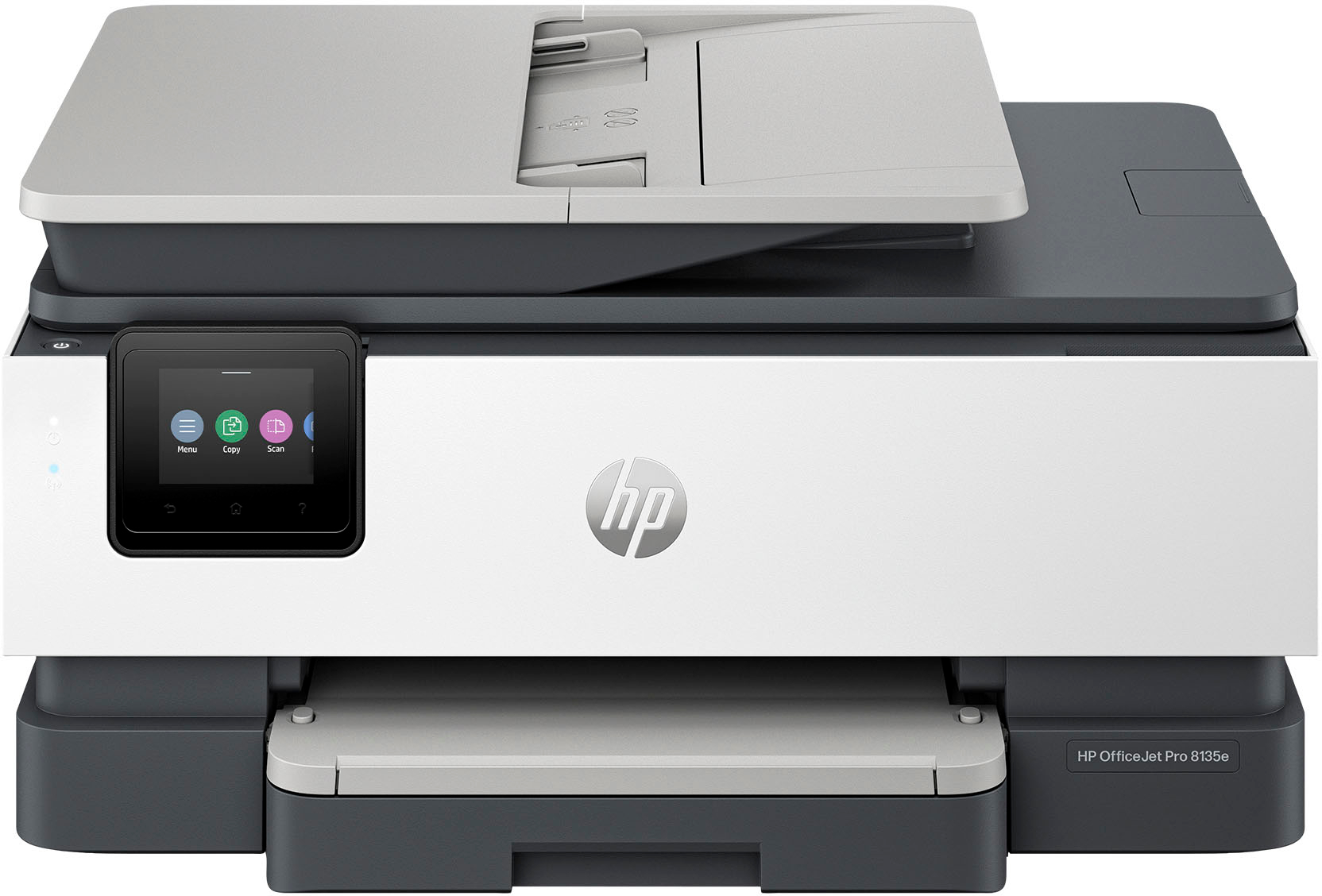 HP - OfficeJet Pro 8135e Wireless All-In-One Inkjet Printer with 3 months of Instant Ink Included with HP+ - White