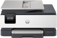 HP - OfficeJet Pro 8135e Wireless All-In-One Inkjet Printer with 3 months of Instant Ink Included with HP+ - White - Front_Zoom