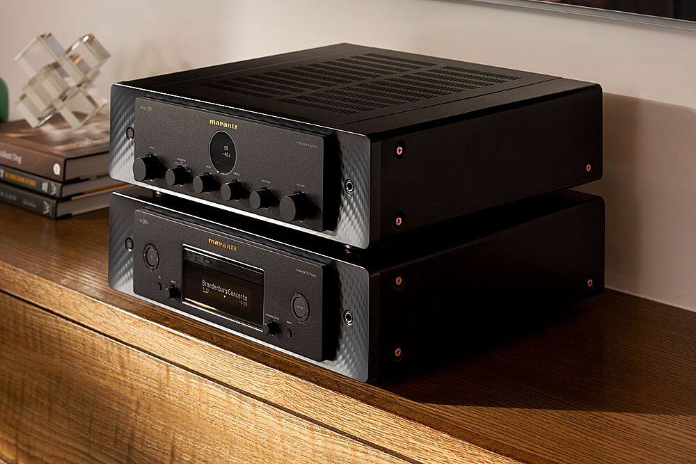 Alt View 13. Marantz - MODEL 50 70W 2-Ch. Stereo Integrated Amplifier - Black.