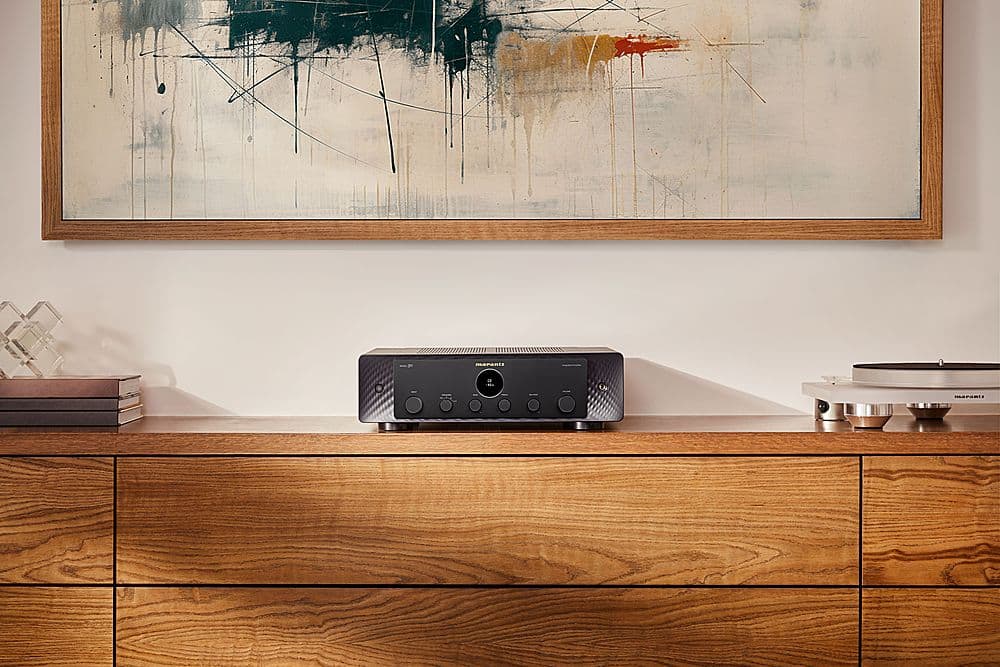 Alt View 15. Marantz - MODEL 50 70W 2-Ch. Stereo Integrated Amplifier - Black.