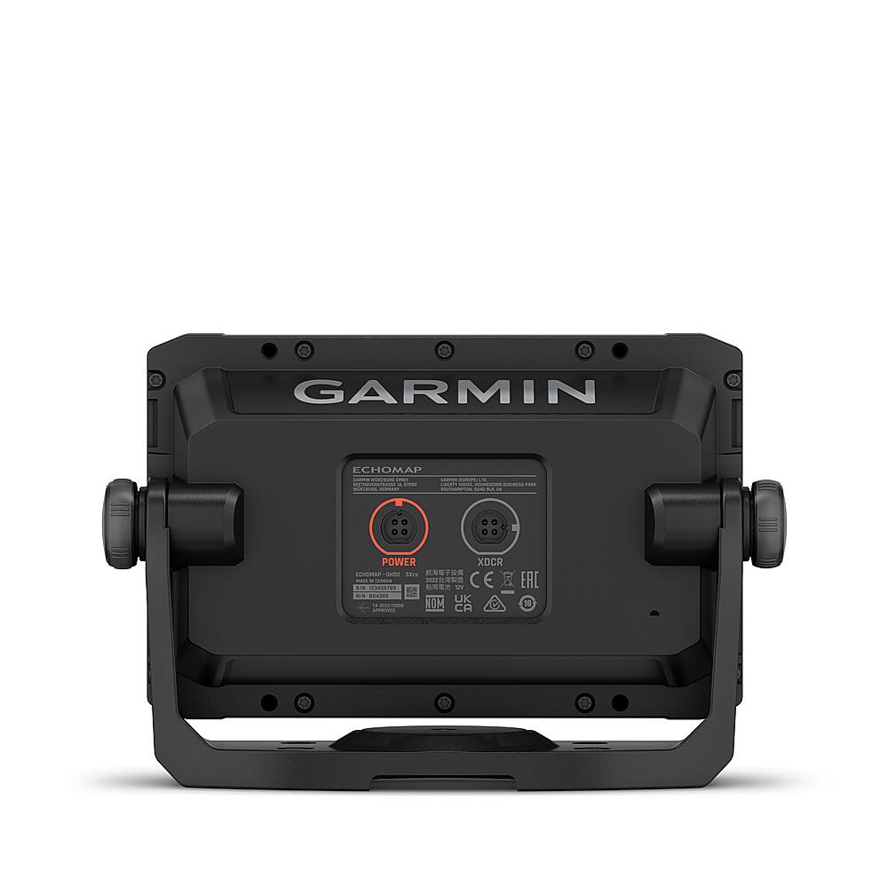 Alt View 11. Garmin - ECHOMAP Chartplotter GPS UHD2 54cv with transducer - Black.