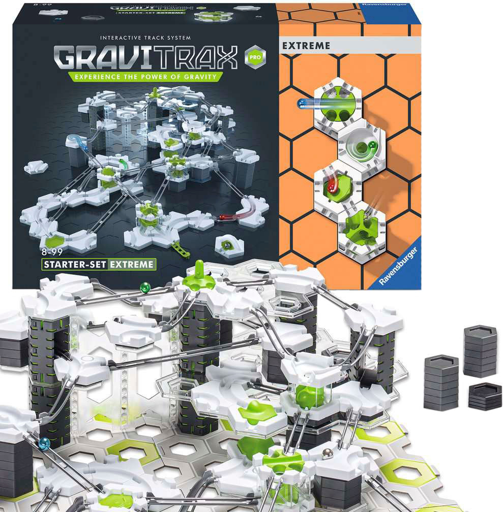 Ravensburger Gravitrax Pro Vertical Stem Marble Game Starter Set