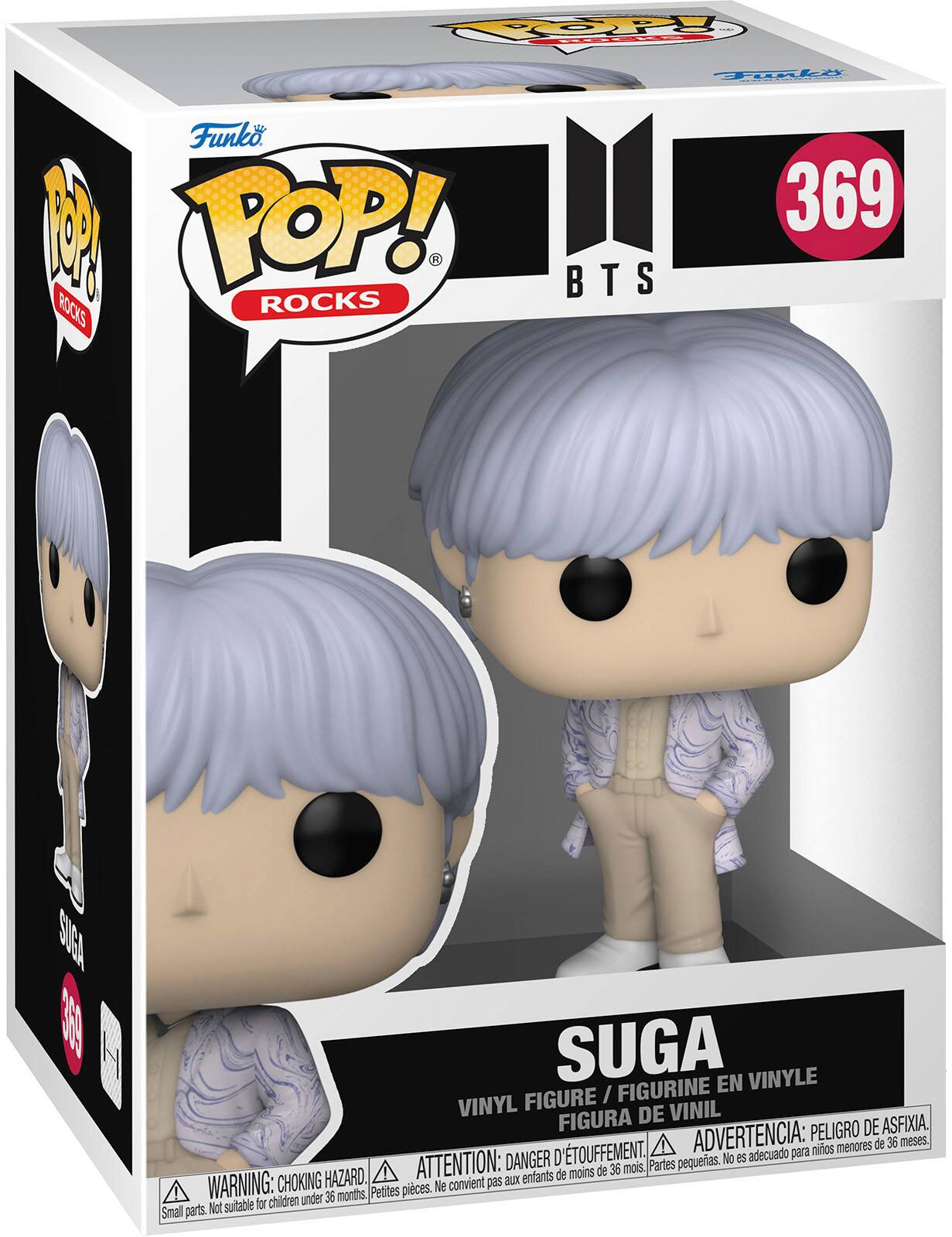Angle. Funko - POP! Rocks: BTS - Suga.