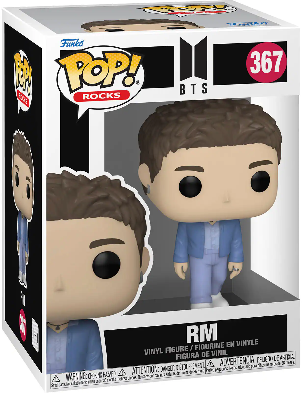 Angle. Funko - POP Rocks: BTS - RM.