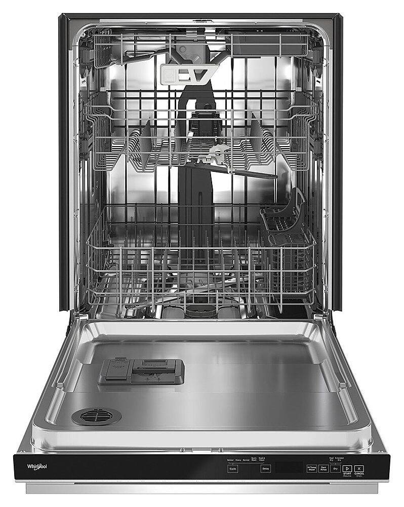Alt View 1. Whirlpool - Top Control Built-In Stainless Steel Tub Dishwasher with 41 dBa - Stainless Steel.
