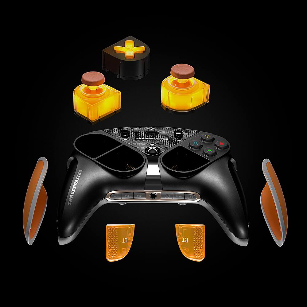 Alt View 12. Thrustmaster - eSwap X LED Crystal Pack for Xbox One, Xbox X|S, PC - Orange.