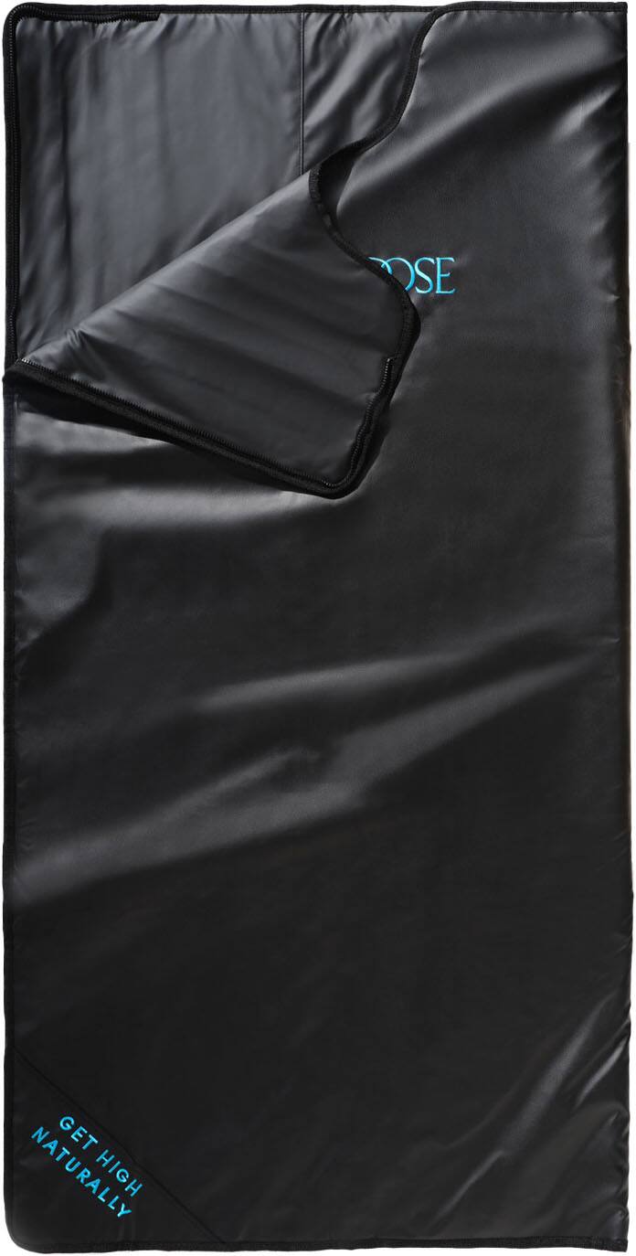 Angle. HigherDose - Infrared Sauna Blanket - Black.