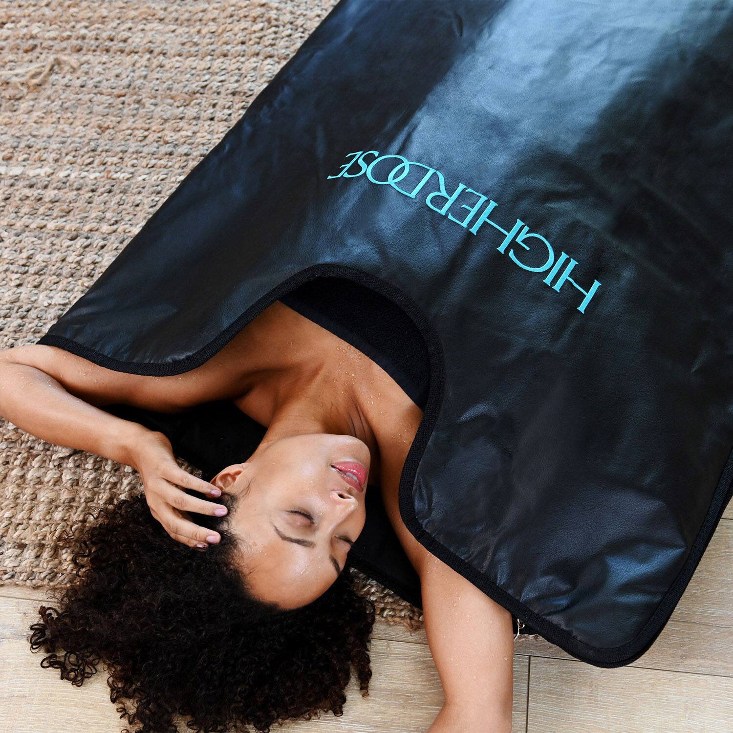 Alt View 16. HigherDose - Infrared Sauna Blanket - Black.