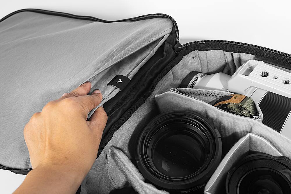 Alt View 12. Peak Design - Camera Cube V2 Large - Black.