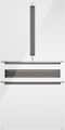 Bosch - 800 Series 36 in. Wide 20.5 Cu. Ft. French Door Bottom Freezer Freestanding Smart Refrigerator with Refreshment Center - White