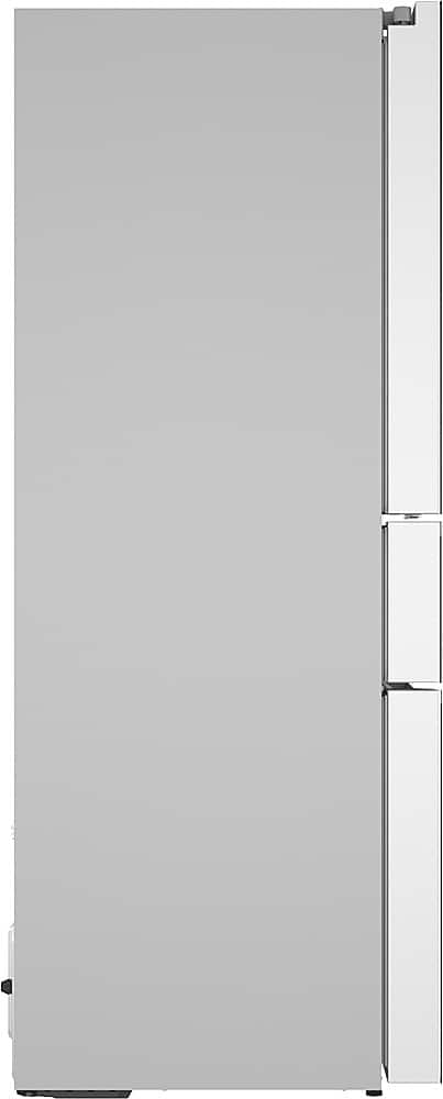 Alt View 14. Bosch - 800 Series 20.5 Cu. Ft. French Door Bottom Mount Counter-Depth Refrigerator with Refreshment Center - White.