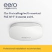 eero - PoE 6 AX3000 Dual-Band Ceiling/Wall-Mountable Access Point - White - Front_Zoom
