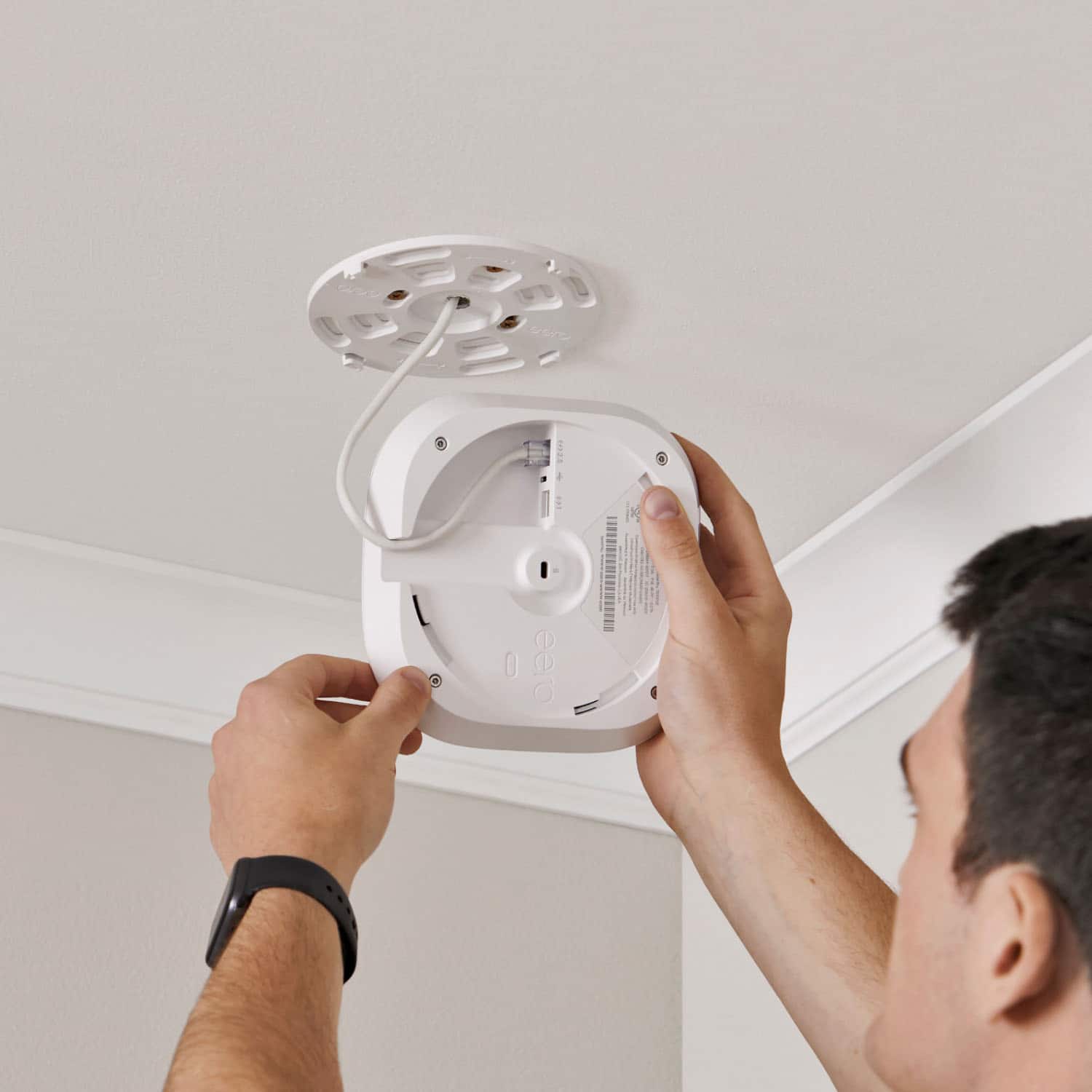 Sets up in minutes after PoE infrastructure installation.