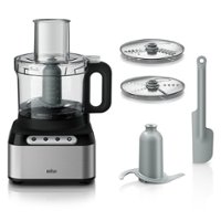 Braun 8 Cup Food Processor - Silver - Front_Zoom