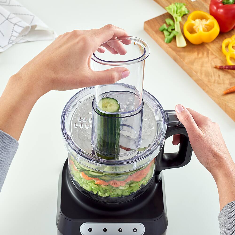 Alt View 14. Braun - Braun 8 Cup Food Processor - Silver.