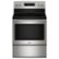 Front. Maytag - 5.3 Cu. Ft. Freestanding Electric Range with Steam Clean - Stainless Steel.
