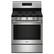 Front. Maytag - 5.0 Cu. Ft. Freestanding Gas Range with High Temp Self Clean - Stainless Steel.