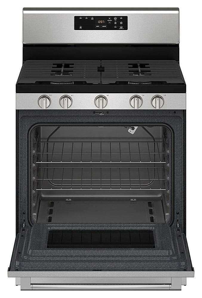 Best Buy Maytag 5.0 Cu. Ft. Freestanding Gas Range with High Temp Self