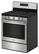Alt View 2. Maytag - 5.0 Cu. Ft. Freestanding Gas Range with High Temp Self Clean - Stainless Steel.