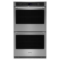 Maytag - 27" Built-In Electric Convection Double Wall Oven with Air Fry - Stainless Steel - Front_Zoom
