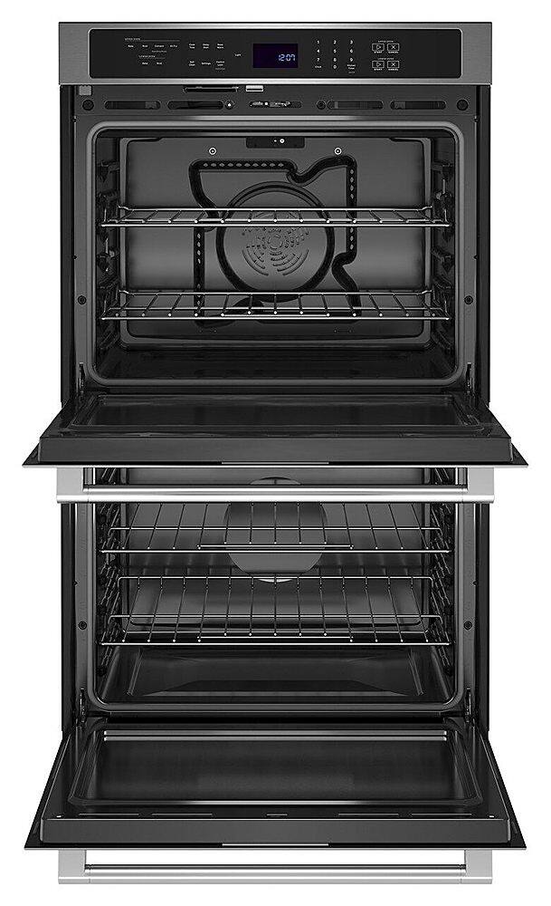 Alt View 12. Maytag - 27" Built-In Electric Convection Double Wall Oven with Air Fry - Stainless Steel.