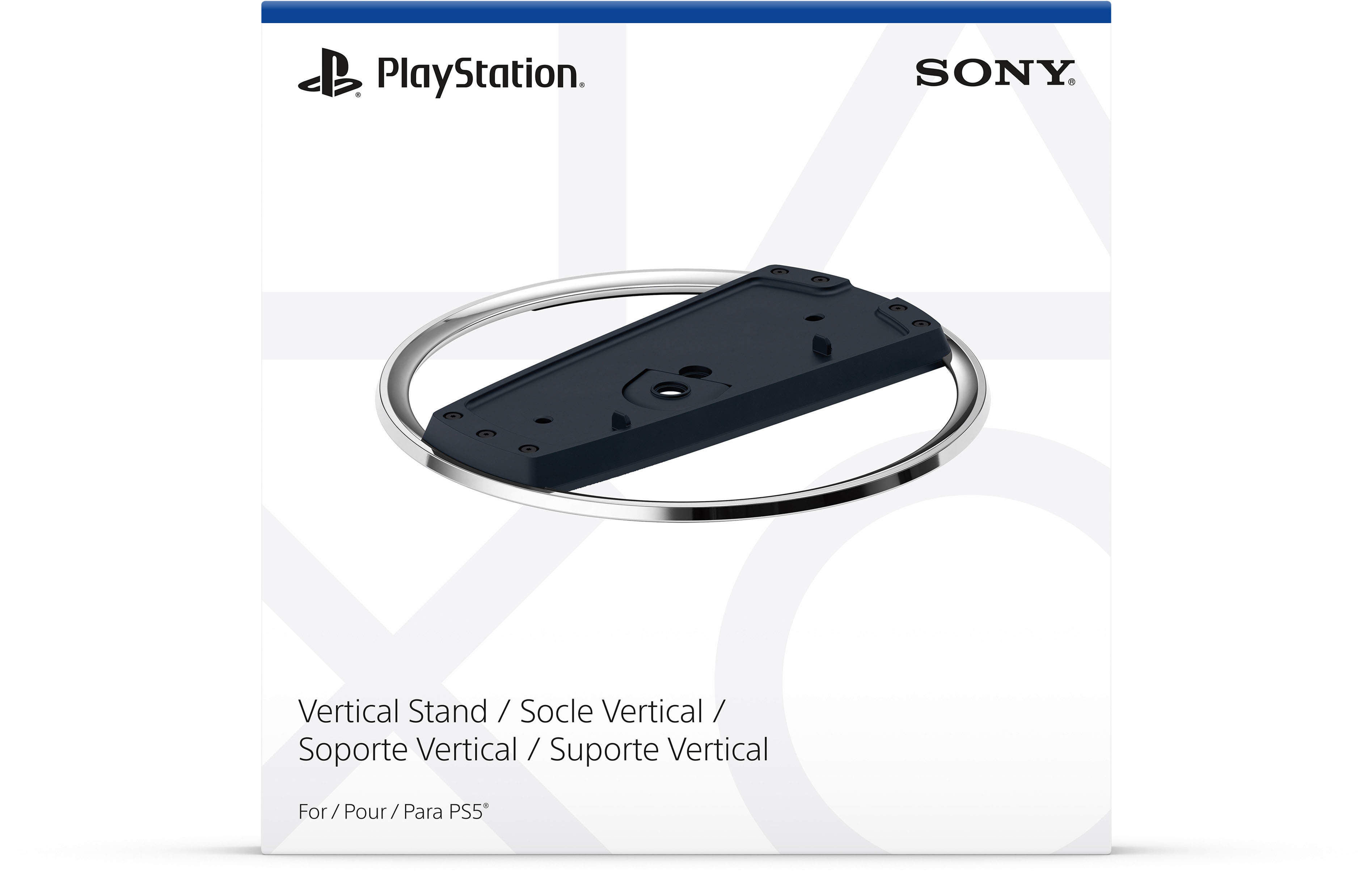 Angle View: Sony Interactive Entertainment - Vertical Stand For PS5 Consoles - Multi