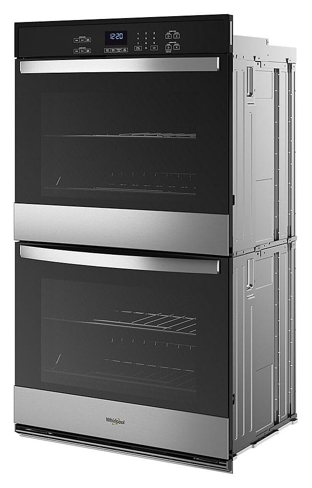 Best Buy Whirlpool 30" Electric Double Wall Oven with Adjustable Self