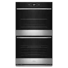 Whirlpool - 30" Smart Built-In Electric Convection Double Wall Oven with Air Fry - Stainless Steel