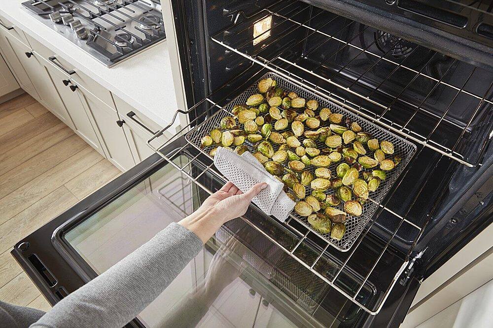 Alt View 15. Whirlpool - 30" Smart Built-In Electric Convection Double Wall Oven with Air Fry - Stainless Steel.