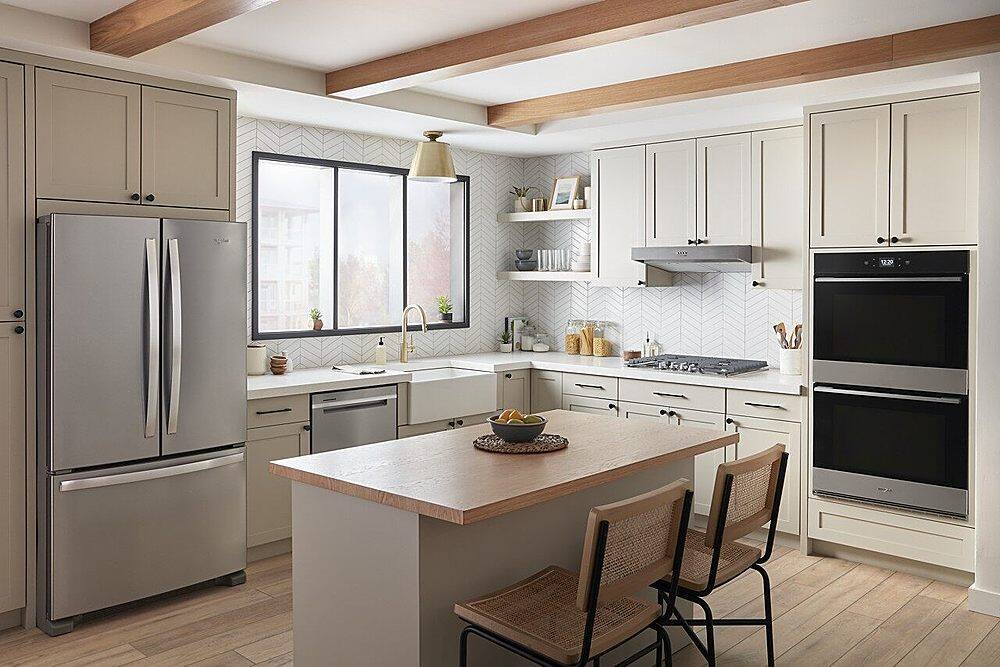 Alt View 16. Whirlpool - 30" Smart Built-In Electric Convection Double Wall Oven with Air Fry - Stainless Steel.