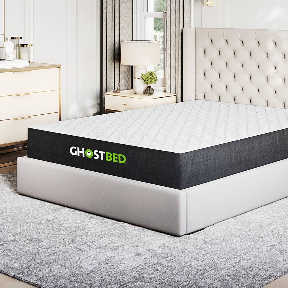 Best Buy GhostBed 10” Gel Memory Foam Mattress California King White