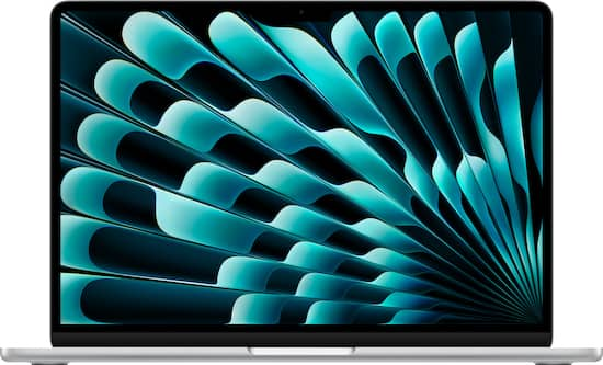 Front Zoom. MacBook Air 13-inch Laptop - Apple M3 chip - 8GB Memory - 256GB SSD (Latest Model) - Silver.