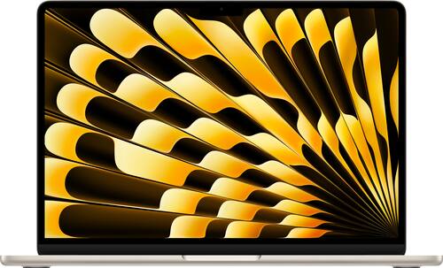 Apple - Geek Squad Certified Refurbished MacBook Air 13-inch Laptop - M3 chip - 8GB Memory - 256GB SSD - Starlight
