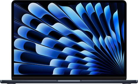 Apple - Geek Squad Certified Refurbished MacBook Air 13-inch Laptop - M3 chip - 8GB Memory - 256GB SSD - Midnight