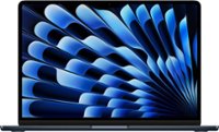 Apple - MacBook Air 13-inch Laptop - M3 chip - 8GB Memory - 512GB SSD - Midnight - Front_Zoom