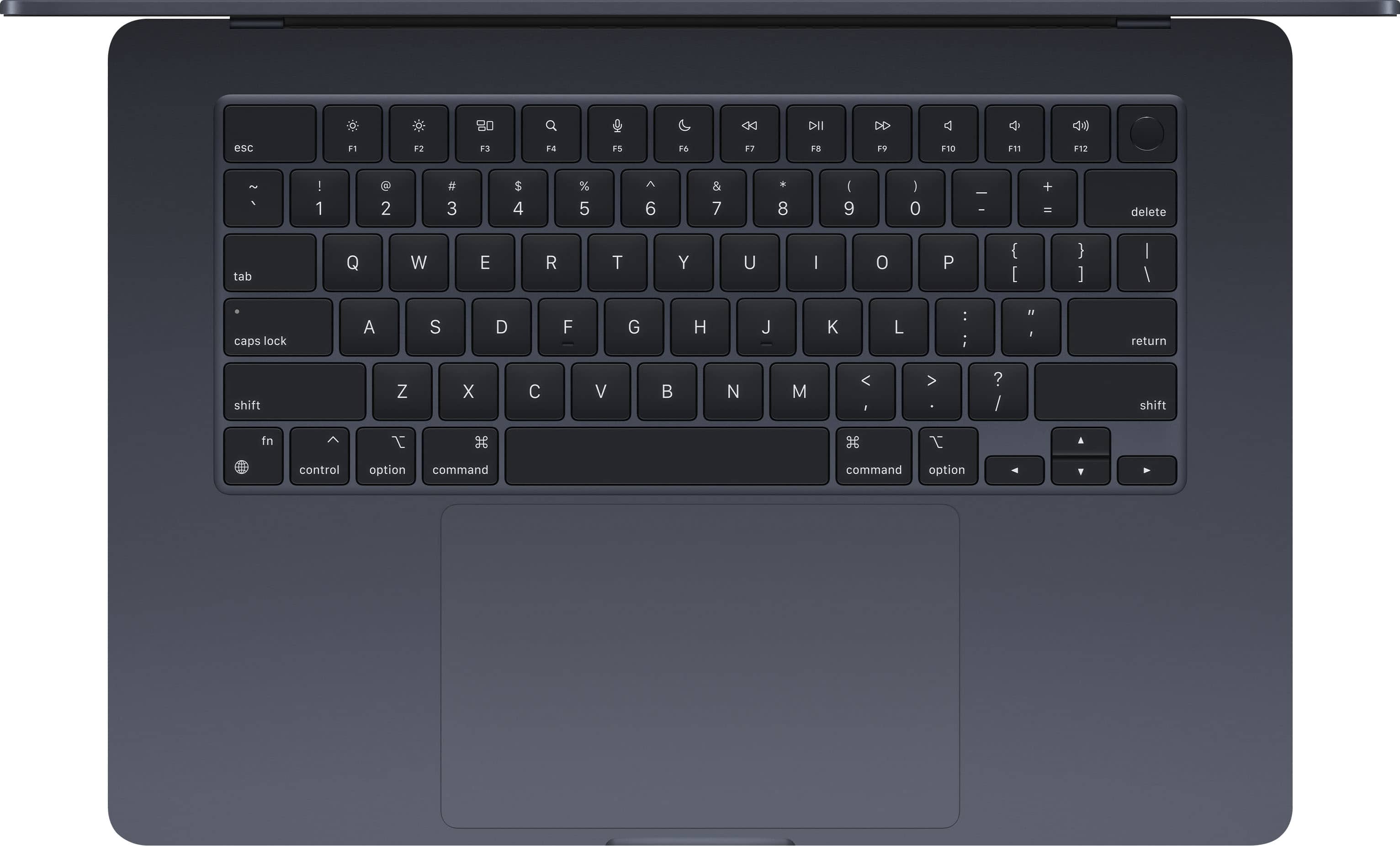 The image features a laptop computer with a black keyboard. The keyboard has a numeric pad and various keys, including letters and numbers. The laptop is open and ready for use.