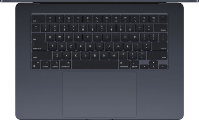 MacBook Air 15-inch Laptop - Apple M3 chip - 8GB Memory - 256GB SSD (Latest Model) - Midnight_1