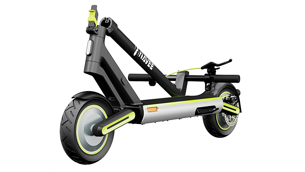 NAVEE V50 Electric Scooter w/31 mi Max Operating Range & 20 mph Max Speed  Black V50 - Best Buy