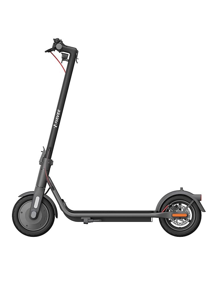 Angle View: NAVEE - V40 PRO Electric Scooter w/25 mi Max Operating Range &  20 mph Max Speed - Black