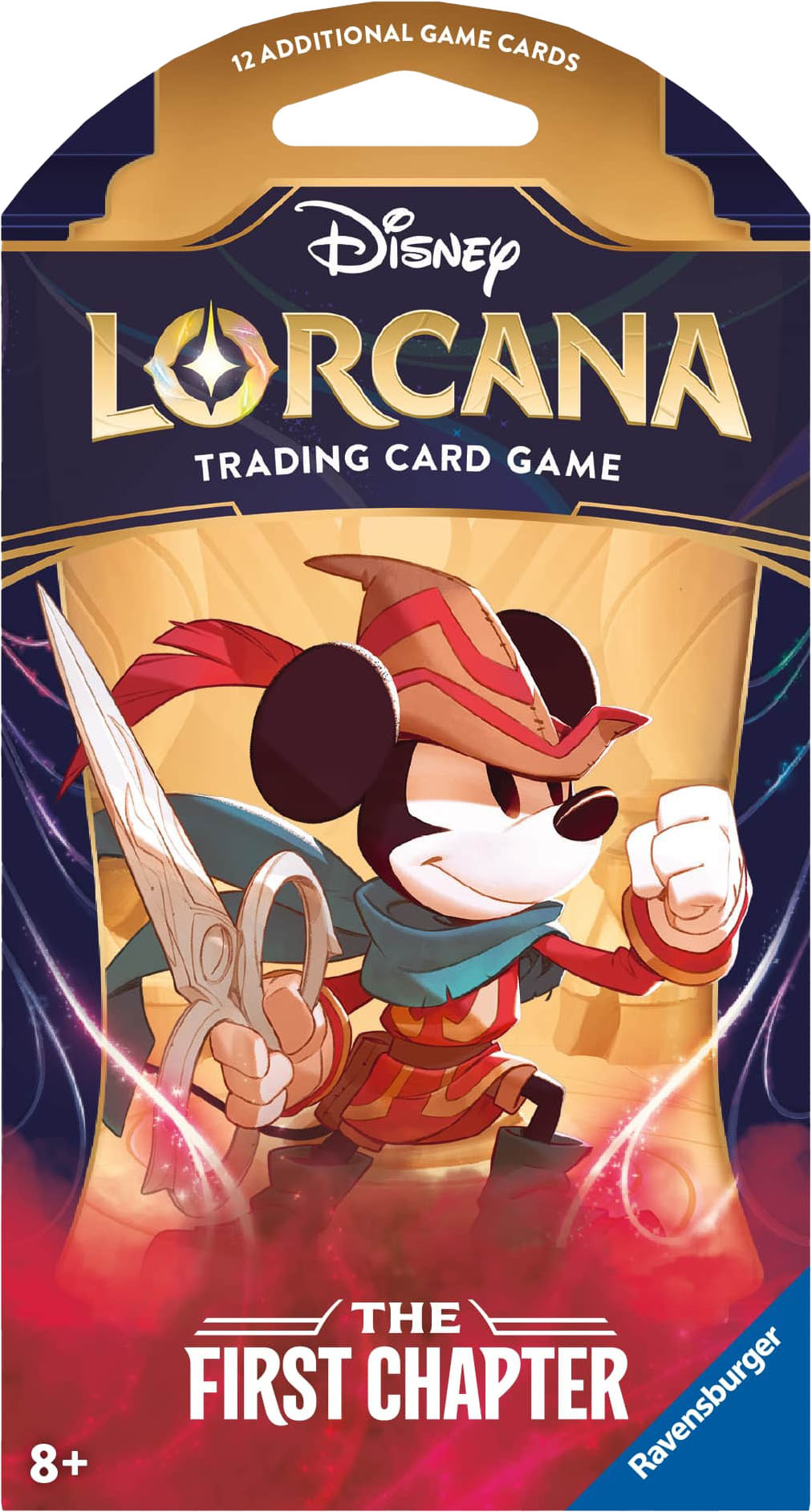 Left View: Disney - Lorcana: The First Chapter - Sleeved Booster - Styles May Vary