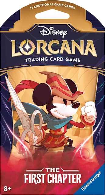 Disney Lorcana: The First Chapter Sleeved Booster (1 Sleeved Disney Lorcana: The First Chapter Sleeved Booster (1 Sleeved