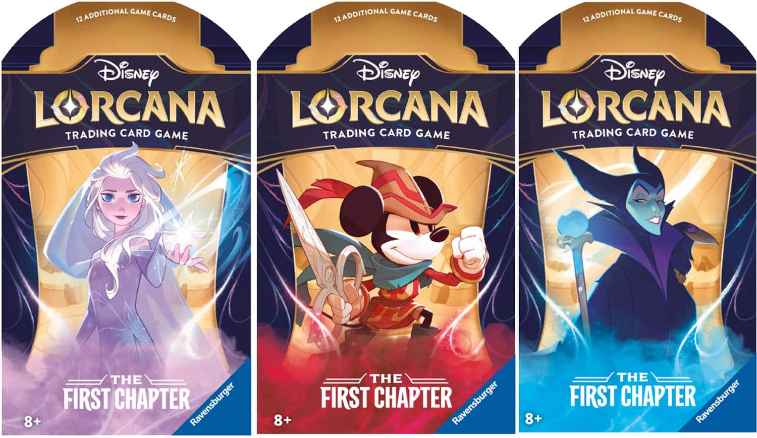Disney - Lorcana: The First Chapter - Sleeved Booster - Styles May Vary - Front_Zoom