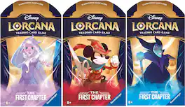 Disney - Lorcana: The First Chapter - Sleeved Booster (1 Sleeved Booster per Order) - Styles May Vary