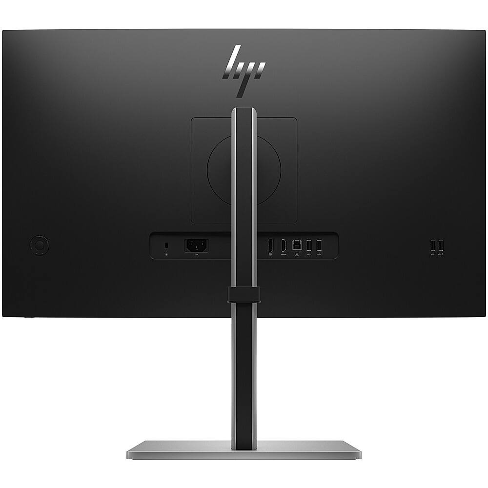 Back. HP - 27" IPS LCD FHD 75Hz Monitor (USB, HDMI) - Black, Silver.