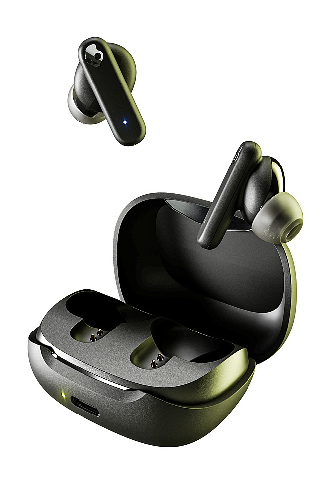 Angle View: Skullcandy - Ink'D+ Wired In-Ear Headphones - Black