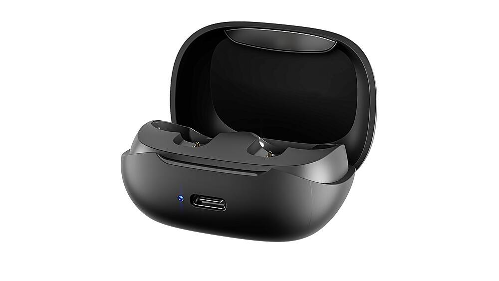 Left. Skullcandy - Smokin Buds Wireless Earbuds - Black.