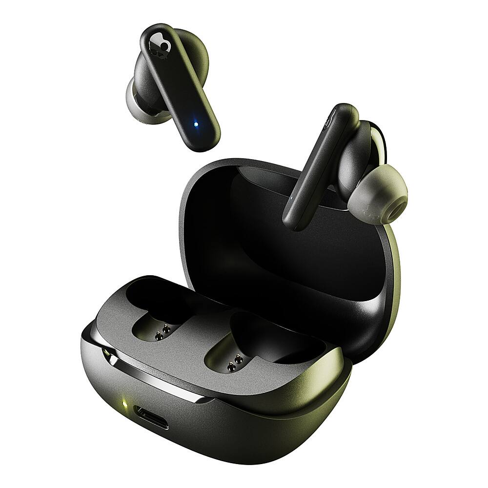 Alt View 12. Skullcandy - Smokin Buds Wireless Earbuds - Black.