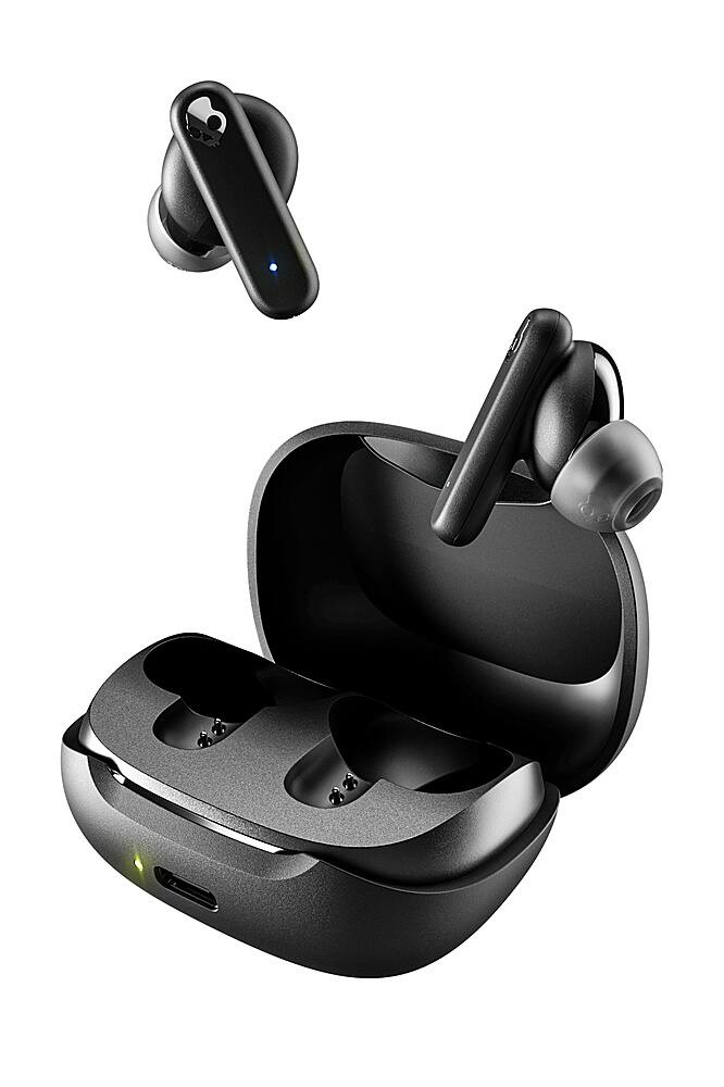 Alt View 11. Skullcandy - Smokin Buds Wireless Earbuds - Black.