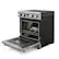 Alt View 11. Thor Kitchen - 4.8 Cu. Ft. Freestanding Electric Convection Range - Silver.