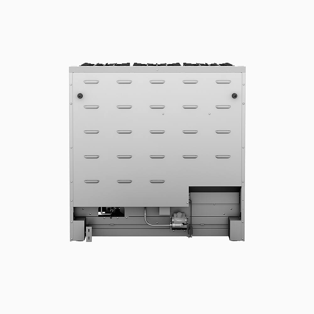 Alt View 12. Thor Kitchen - 6.0 Cu. Ft. Freestanding Gas Convection Range - Stainless Steel.